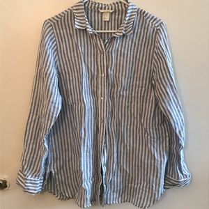 H&M Linen oversized shirt